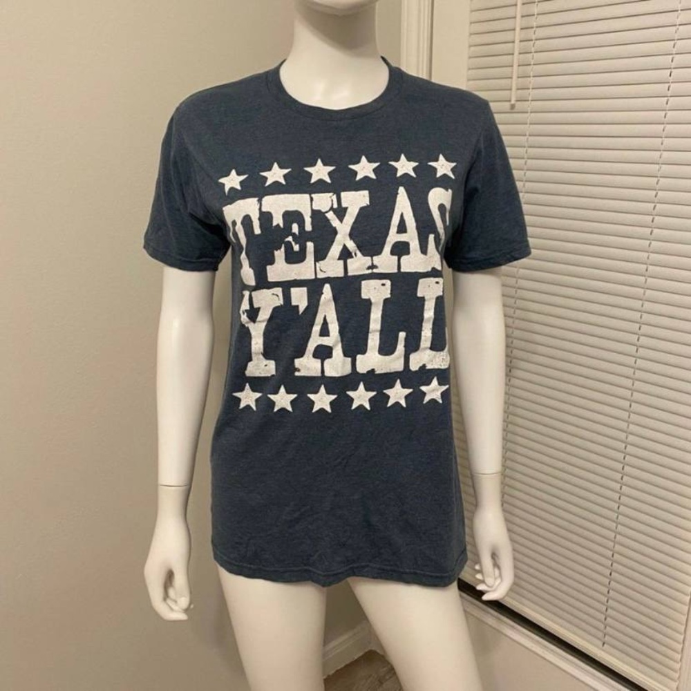 Small Texas Y’all alone Star State Vibes T-Shirt Sz S
